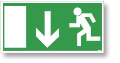 Poistumistie ja suunta