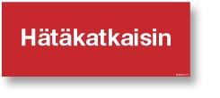 Hätäkatkaisin