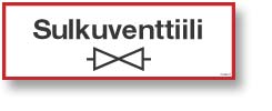 Sulkuventtiili