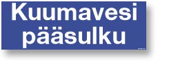 Kuumavesi pääsulku
