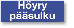 Höyry pääsulku