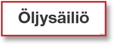 Öljysäiliö