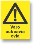 Varo aukeavia ovia