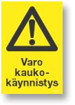 Varo kaukokäynnistys