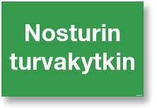 Nosturin turvakytkin