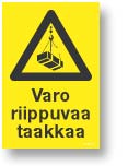 Varo riippuvaa taakkaa